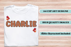 Wizard Magic School Alphabet Clipart, wizard letters doodle Product Image 6
