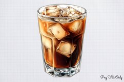 Coffee Shop Girls Clipart PNG Product Image 1
