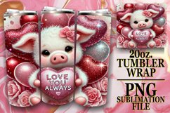 TIMELESS MOMENTS 20oz TUMBLER WRAP, Valentines Product Image 1