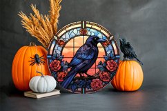 Stained Glass Sublimation Designs | Wind Spinner PNG Product Image 12