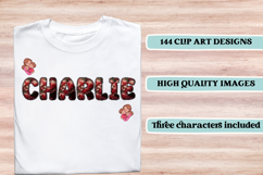 Mother&#039;s Day Alphabet clipart, mother’s day letters doodle Product Image 6