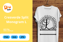 Cresverde Split Monogram Product Image 1