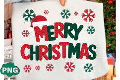 Merry Christmas Png Crochet Yarn Png Product Image 1