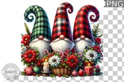 Christmas Gnome Sublimation - Clipart PNG Bundle Product Image 12