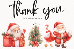 Cozy Christmas Santa Claus 53 Cliparts Collection Product Image 12