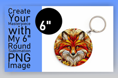 Cute Circle PNG Car Coaster Design , Animals Product Image 1