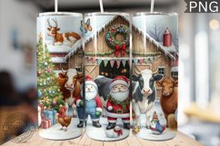 Farm Animals Tumbler Wrap - Christmas Tumbler Design Product Image 1