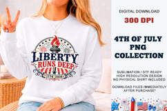 Liberty Runs Deep 1776 PNG | America 250 DTF Product Image 10