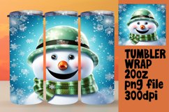 Yuletide Joy 20oz Christmas Tumbler Design Product Image 1