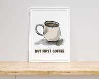 Hand Drawn Coffee Mug PNG Illustration Product Image 3