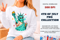 Statue of Liberty PNG | Patriotic Sublimation DTF Product Image 12