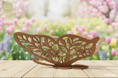 3D Floral Butterfly Lasser Cut | Glowforge | SVG Product Image 2