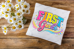 Retro Back to School Grade Bundle, Back to School PNG Product Image 2