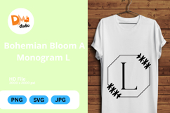 Bohemian Bloom Monogram Product Image 1