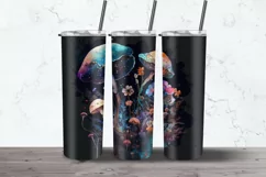 Mushrooms Colorful | Digital Download | Tumbler Wrap Designs Product Image 2
