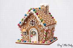 Gingerbread Cookie Christmas Sublimation Clipart Bundle PNG Product Image 15