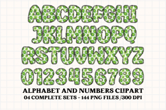 ST PATRICK Alphabet PNG Clipart, St Patrick letters doodle Product Image 4