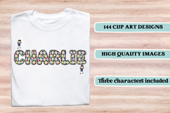 Back to School Alphabet png, letters doodle, school clipart Product Image 6