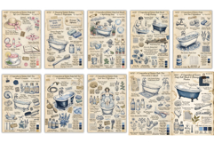 Ephemera Bath Time Junk Pages Product Image 2