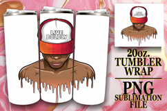 RADIANT GIFT 20oz TUMBLER WRAP, Afro Mam Product Image 1