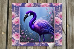 Flamingo | 14 straight skinny tumbler Sublimation designs Product Image 12
