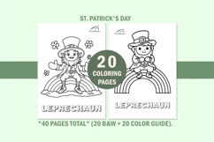 St Patrick's Day Coloring Pages for Kids Product Image 12