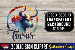 Zodiac Sign Clipart PNG| zodiac clipart #12 Product Image 1