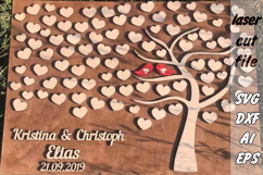 Wedding BUNDLE|Gift card box|Wishes|Laser Cut| SVG Product Image 2