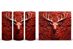 Deer Tumbler Wrap Design. Deer Tumbler Wrap Sublimation Product Image 2