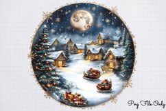 Christmas Winter Scenes Clipart PNG Product Image 1