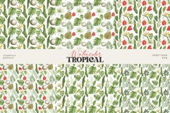 Watercolor Tropic Digital Papers Product Image 1