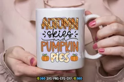Autumn skies and pumpkin pies PNG Product Image 3