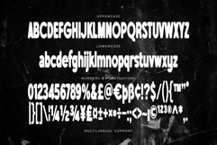 Under Trained Urban Blurry Sans Serif Font Product Image 12