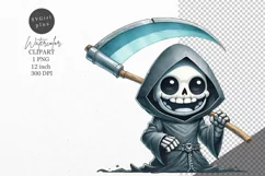 Halloween clipart, Death clipart, Autumn clipart Product Image 1