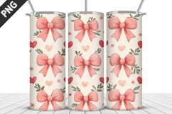 Lovely Hearts Tumbler Design | Valentine&#039;s Day Tumbler Wrap Product Image 5
