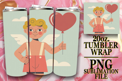 RADIANT SPIRIT 20oz TUMBLER WRAP, Cupid Product Image 1