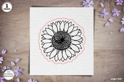 Flowers Coasters Laser Cut Bundle | Drink Coaster | SVG Product Image 12
