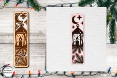 Winter Bookmark Laser Cut | Glowforge | SVG Product Image 2