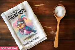 I&#039;m the silent hero, the pape PNG, Funny Kitchen Di Product Image 1