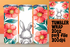 20oz Tumbler Design for Sublimation , Easter Product Image 1