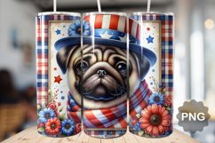 4th Of July Dog Tumbler Bundle - 24 Designs Product Image 13