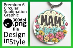 Mom's Day Watercolor Circle Assortment Product Image 1