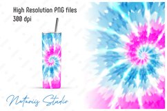 Tie Dye pattern for 20oz SKINNY TUMBLER. Product Image 2