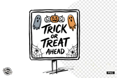 Halloween Signage PNG Clipart Product Image 1