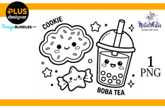Kawaii Treats: Super Cute Coloring Fun Product Image 1