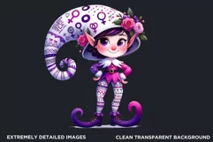 International womens day Clipart, Elf clipart, fantasy Product Image 2