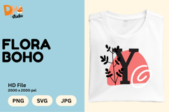 Flora Boho Monogram Product Image 1