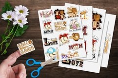 Baseball Sticker Bundle | Baseball MOM Stickers Product Image 2