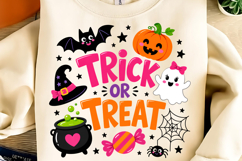 Funny Halloween Shirt, Spooky Season PNG, Cute Pumpkin PNG Product Image 1