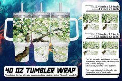 Springtime Spectrum Tree Tumbler Sublimation Product Image 1